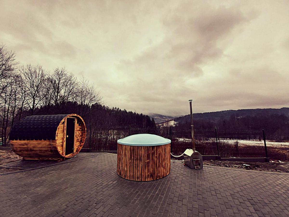 Sarnie Wzgorze Sucha Beskidzka Sauna Jacuzzi Kukow Exterior photo